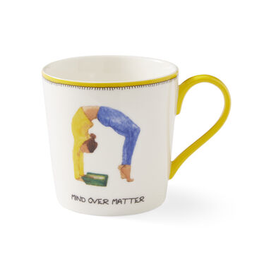 Kit Kemp Doodles Mind Over Matter Mug Kit Kemp Doodles Mind Over Matter Mug